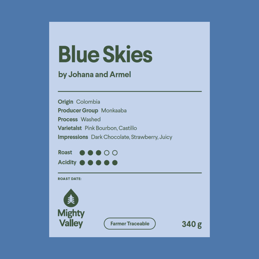 Blue Skies by Johana and Armel